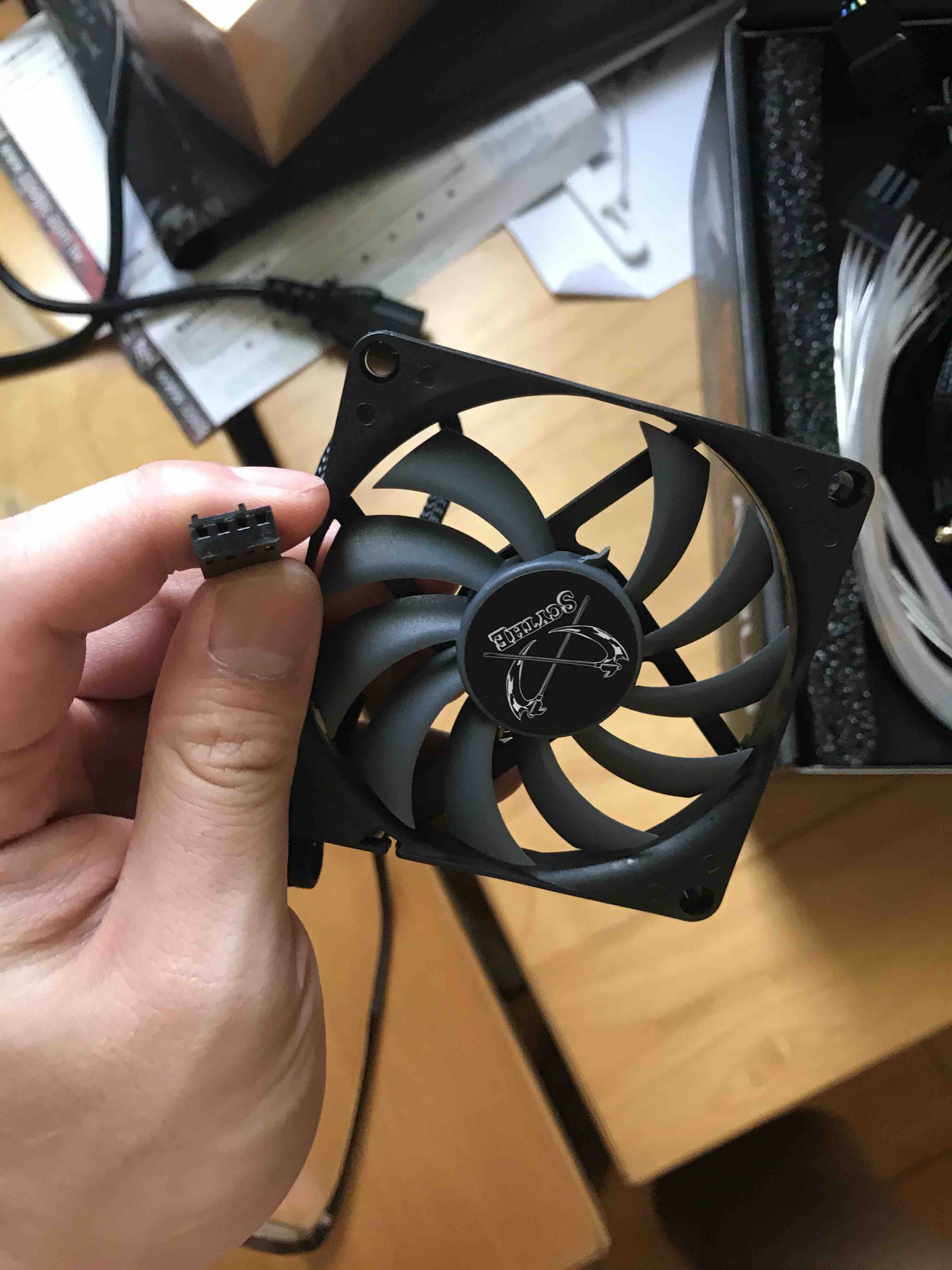Broken CPU fan